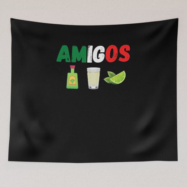 Item preview, Three 3 Amigos Mexico Tequila Shot Lime designed and sold by MoTeesMo.