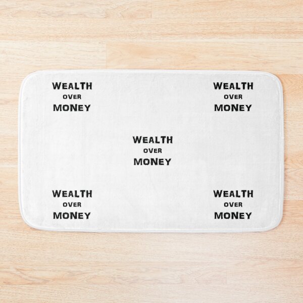 Item preview, Wealth Over Money designed and sold by AppleCups.