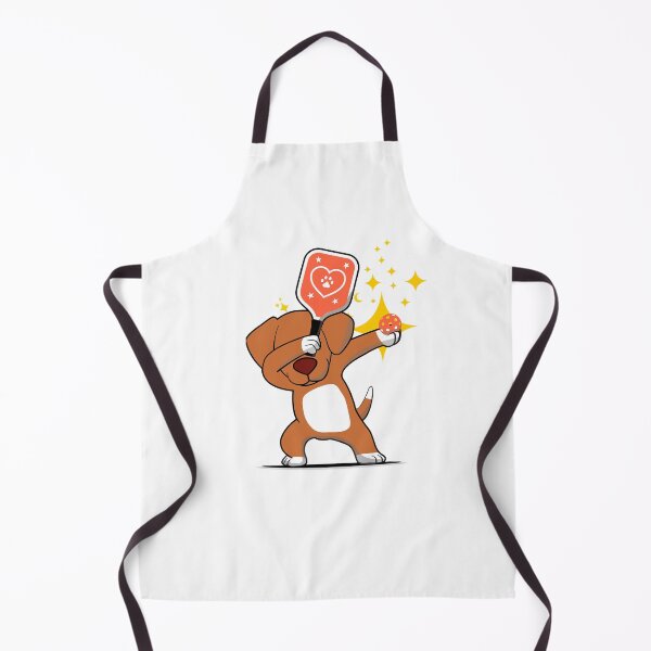 Item preview, Dog dabbing pickleball designed and sold by tropicprince.