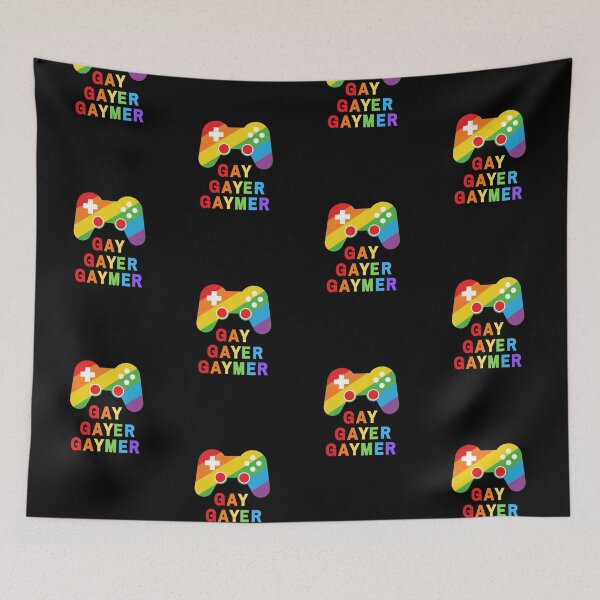 Item preview, Gay Gayer Gaymer | Pride Month | Gift for LGBTQ and gamer  designed and sold by subtleday.