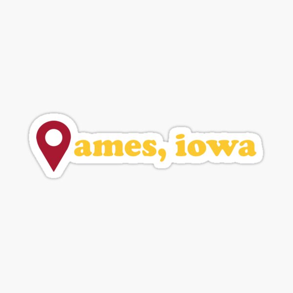 Iowa The Wrestling State Sticker for Sale by s-hammie