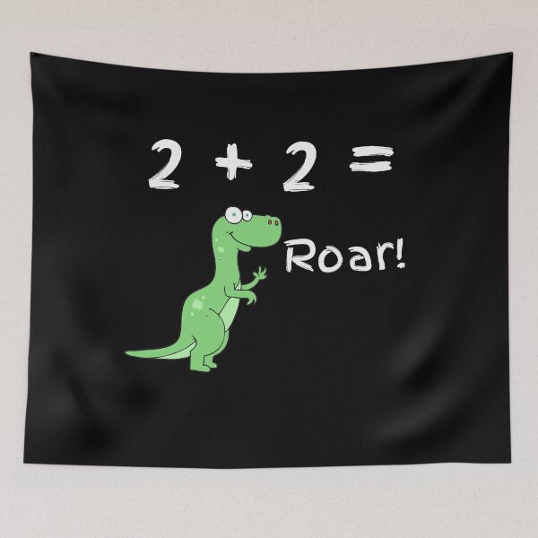 Item preview, 2+2= Roar! designed and sold by Xpressnme.