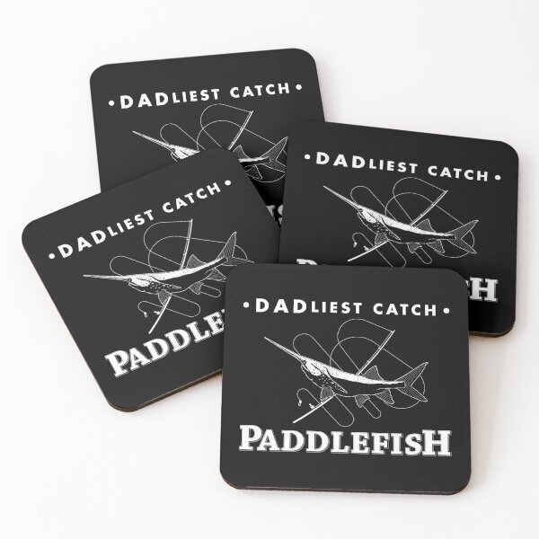 Item preview, Funny Paddlefish Fishing Pun Dadliest Catch design designed and sold by jakehughes2015.