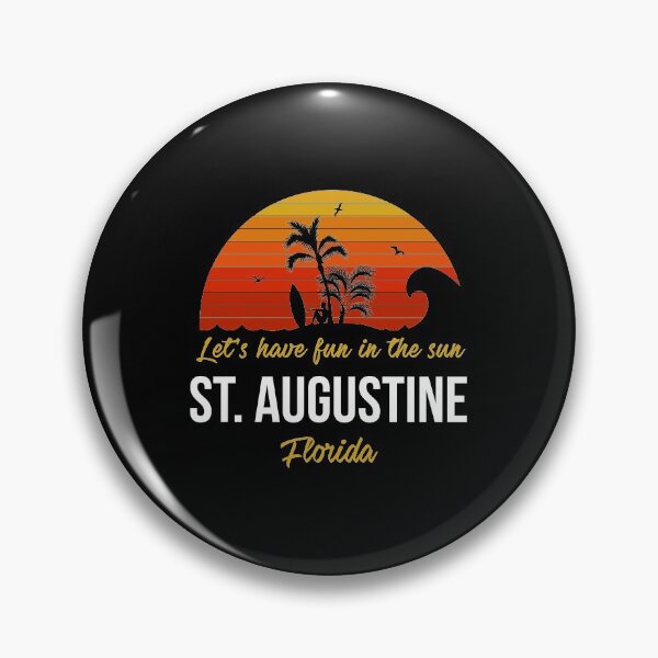 Item preview, St. Augustine Florida Beach Vacation Let's Have Fun print designed and sold by jakehughes2015.