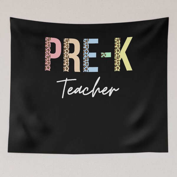 Item preview, Leopard Prek Teacher t cute school supplies preschool designed and sold by ReichBourne.