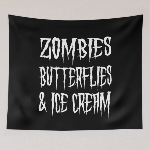 Item preview, Zombies, Butterflies and Ice Crea, designed and sold by Mrspink16.