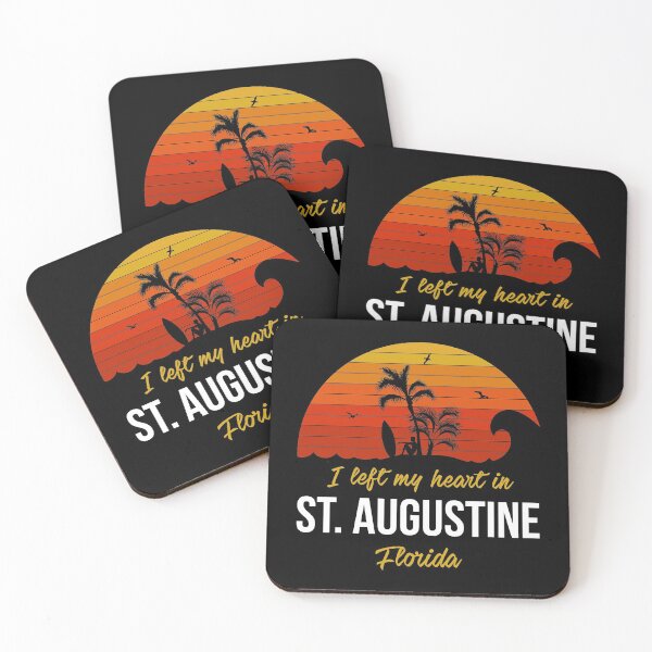Item preview, Funny St. Augustine Florida Beach Vacation I Left My Heart graphic designed and sold by jakehughes2015.