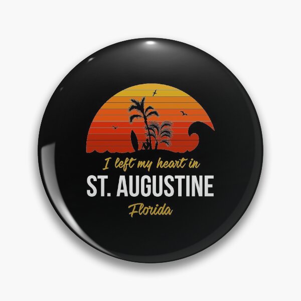 Item preview, Funny St. Augustine Florida Beach Vacation I Left My Heart graphic designed and sold by jakehughes2015.