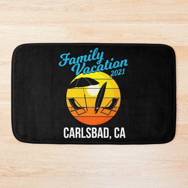Item preview, Fun Family Matching Carlsbad California Beach Vacation 2021 graphic designed and sold by jakehughes2015.