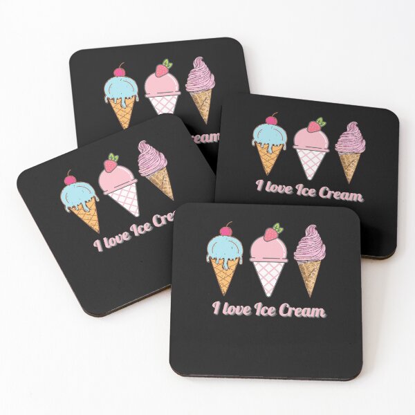 Item preview, I Love Ice Creme - Summer Design designed and sold by MoTeesMo.