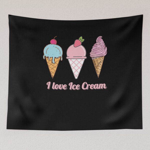 Item preview, I Love Ice Creme - Summer Design designed and sold by MoTeesMo.