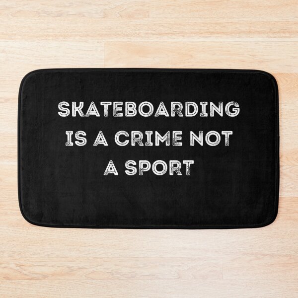 Item preview, skateboarding is a crime not a sport designed and sold by Anton Ashraf.