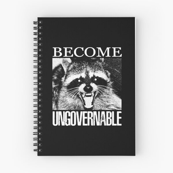 Item preview, Become Ungovernable Raccoon  designed and sold by jaquelynco.
