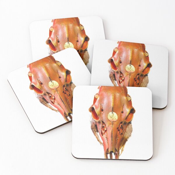 Item preview, Boho Orange Deer Skull designed and sold by CaddyRanchSkull.