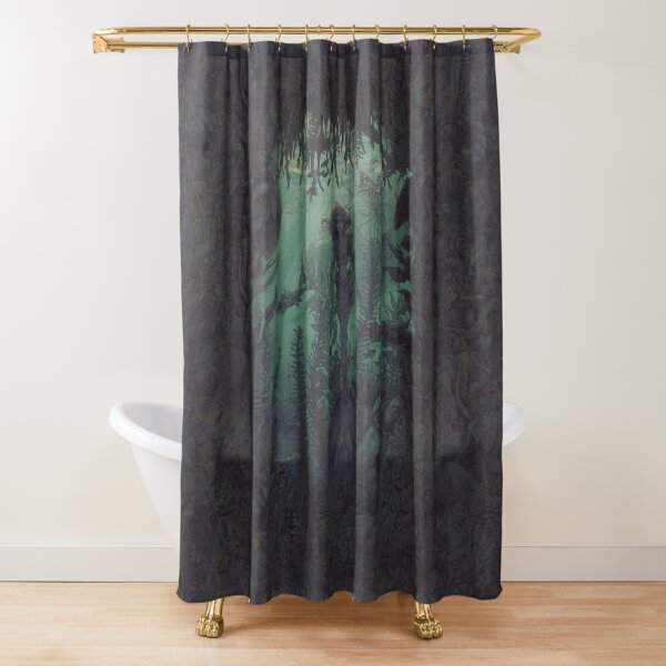 Immersed Shower Curtain