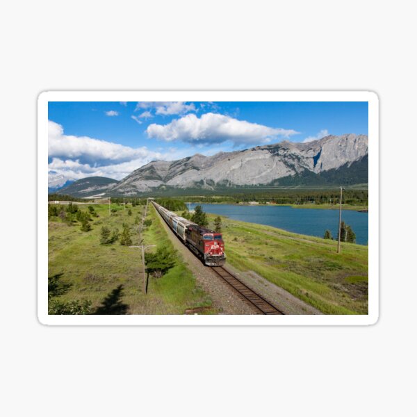 Rocky Mountain Train Sticker