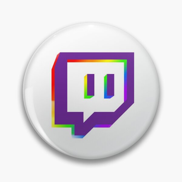 Item preview, Twitch logo tie dye  designed and sold by AbsurdC0smos.