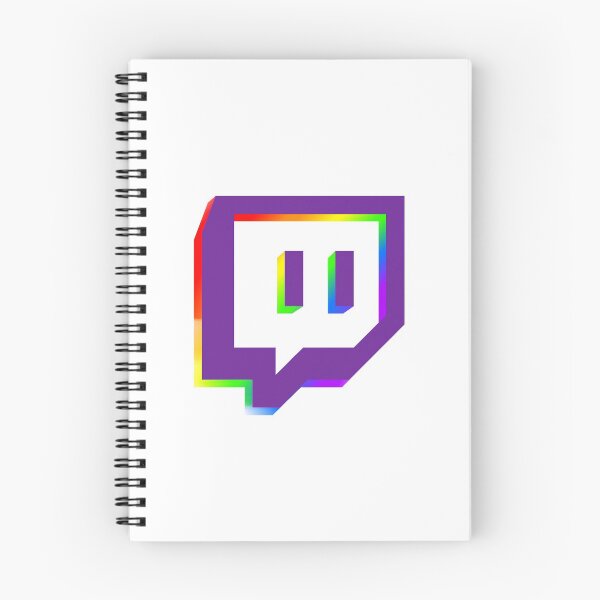 Item preview, Twitch logo tie dye  designed and sold by AbsurdC0smos.