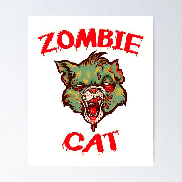 Item preview, Zombie Cat designed and sold by Mrspink16.