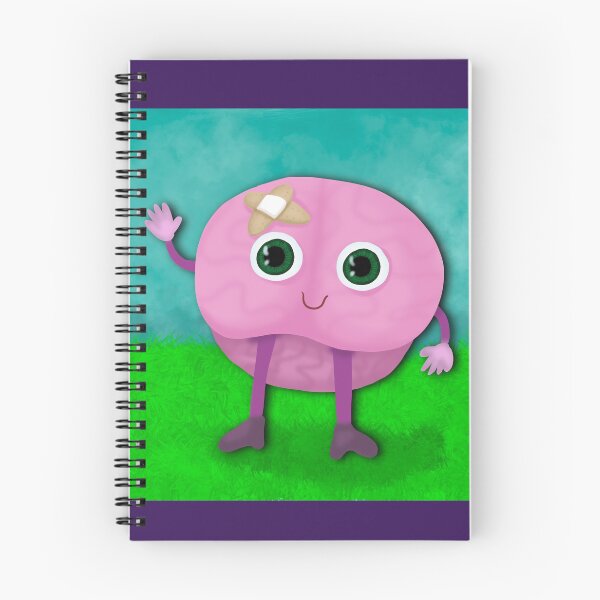 Item preview, Happy Healing Brain designed and sold by EmyBeeDesigns.