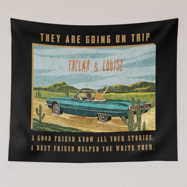 Item preview, thelma and louise retro  designed and sold by Blanketnu25.