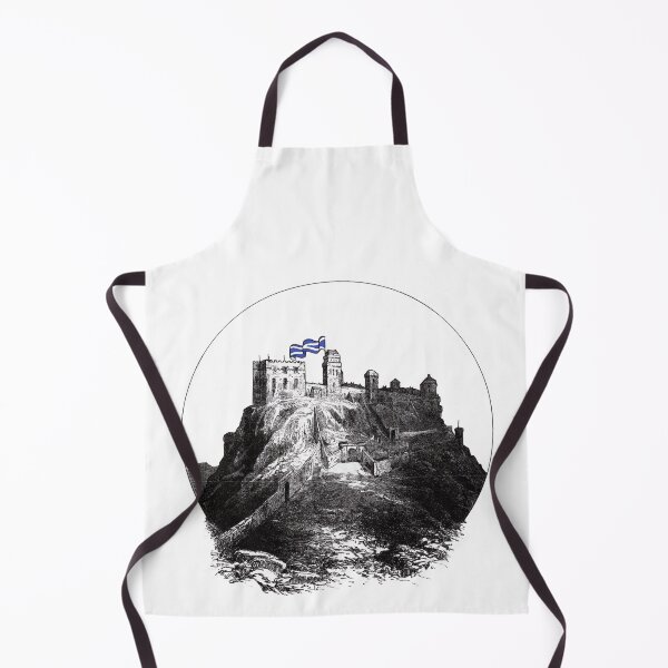 Item preview, Edinburgh Castle with Saltire designed and sold by FlikeNoir.
