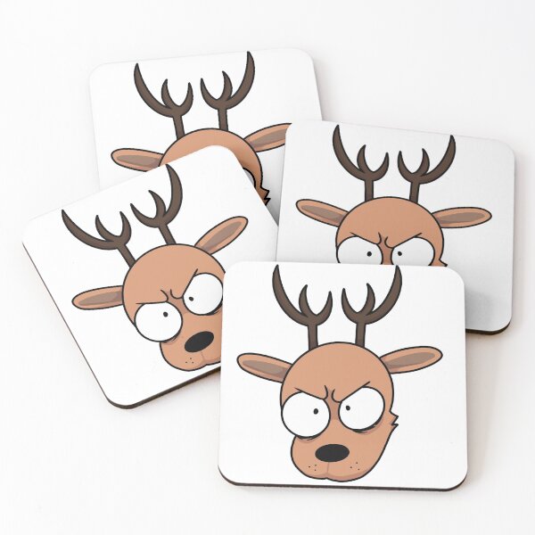 Item preview, angry deer boy  designed and sold by zackneatostuff.