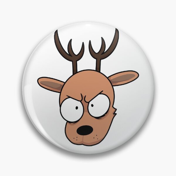 Item preview, angry deer boy  designed and sold by zackneatostuff.