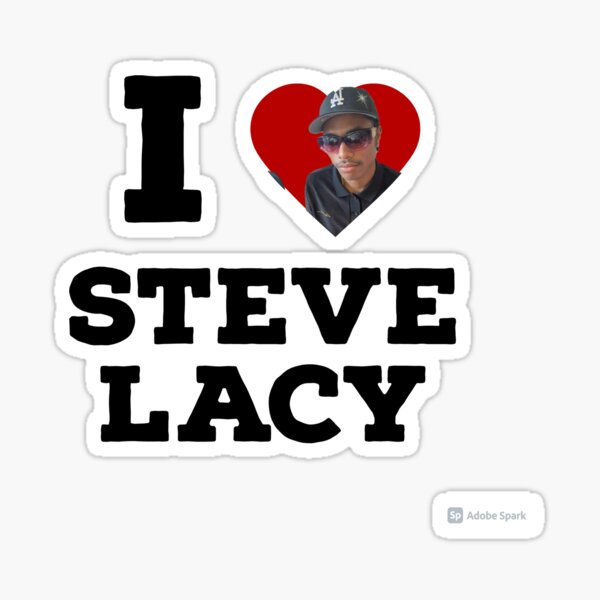 I HEART STEVE LACY Sticker