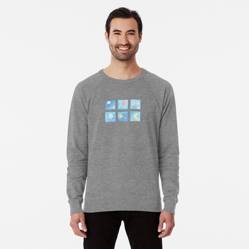Item preview, Lightweight Sweatshirt designed and sold by instadrawvhs.