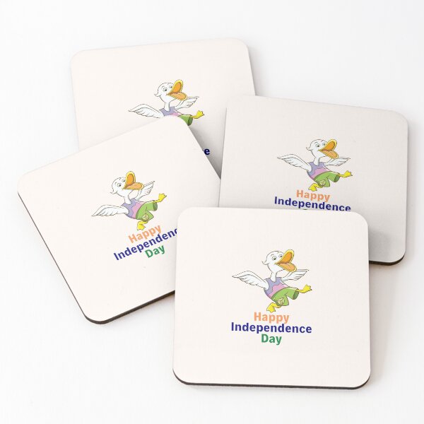 Item preview, Duck celebrating independence day designed and sold by GlobalHunt.