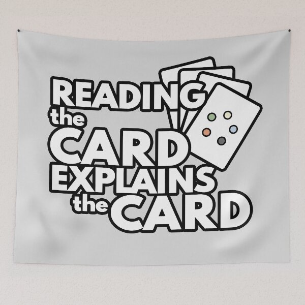 Item preview, Reading the card explains the card | Magic the gathering designed and sold by thanksgeek.