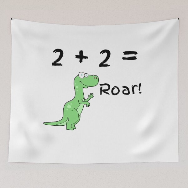 Item preview, 2+2= Roar! designed and sold by Xpressnme.