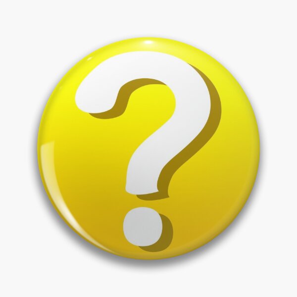 Item preview, Yellow Question Mark designed and sold by Flutter Info.