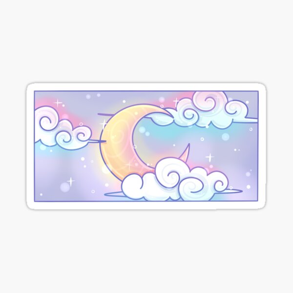 Moon Sticker