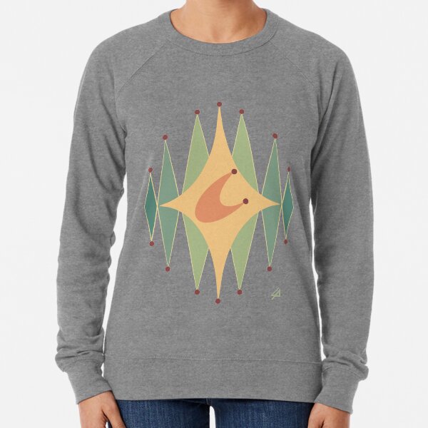 Retro Diamonds Lightweight Sweatshirt