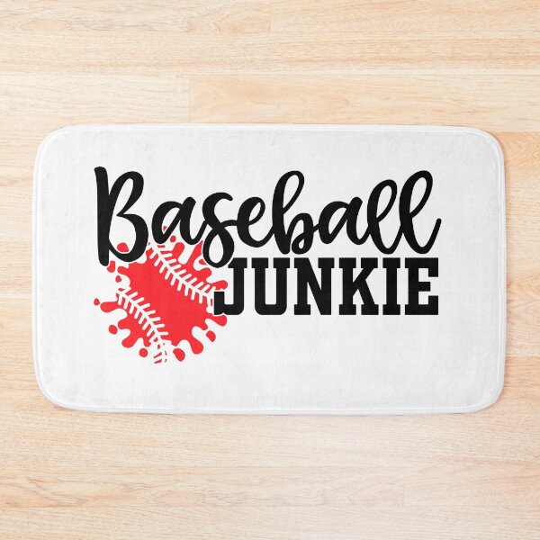 Item preview, BaseBall Junkie-Baseball Quote designed and sold by shivani21061993.