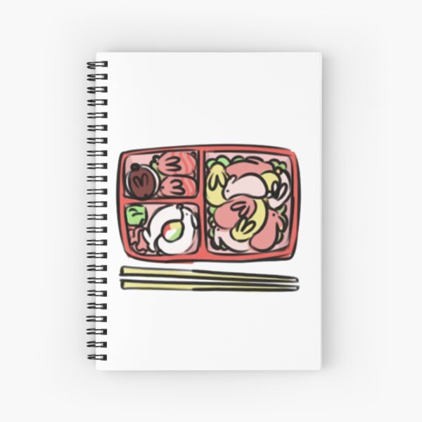 Bunny Bento Spiral Notebook
