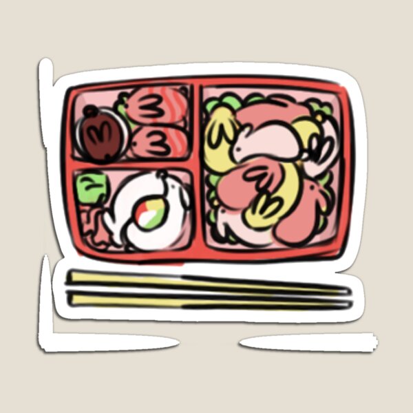 Bunny Bento Magnet