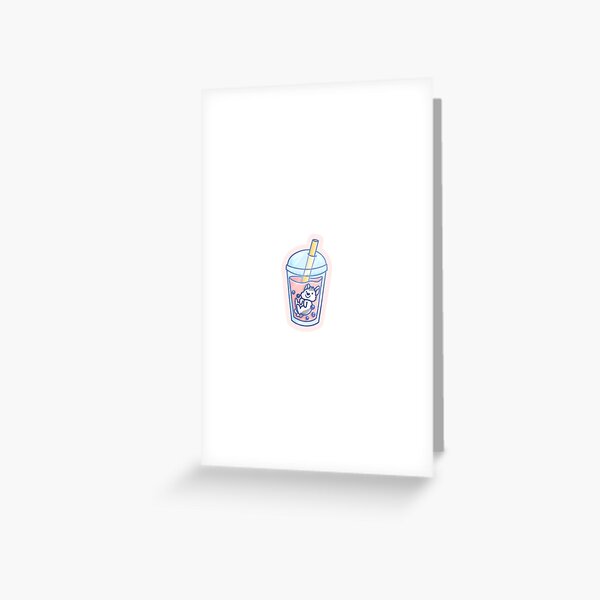 Boba husky Greeting Card