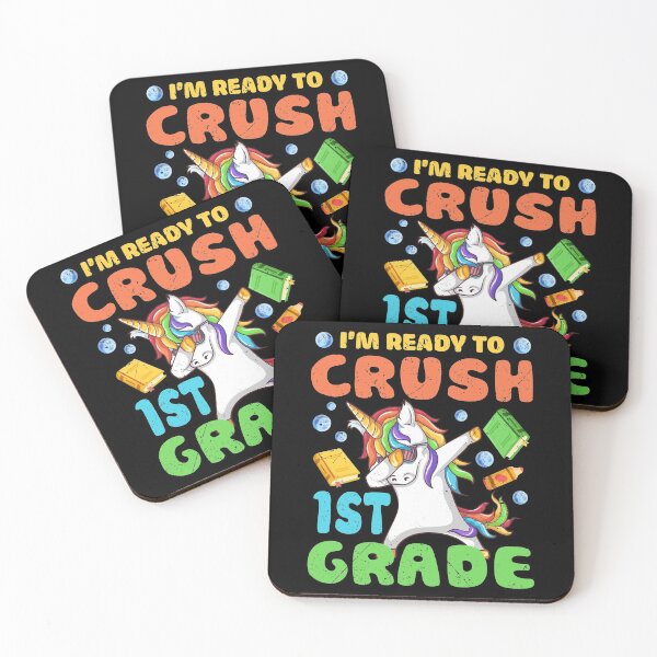 Item preview, I'm Ready To Crush 1st Grade Unicorn Back To School designed and sold by elisamarez97.