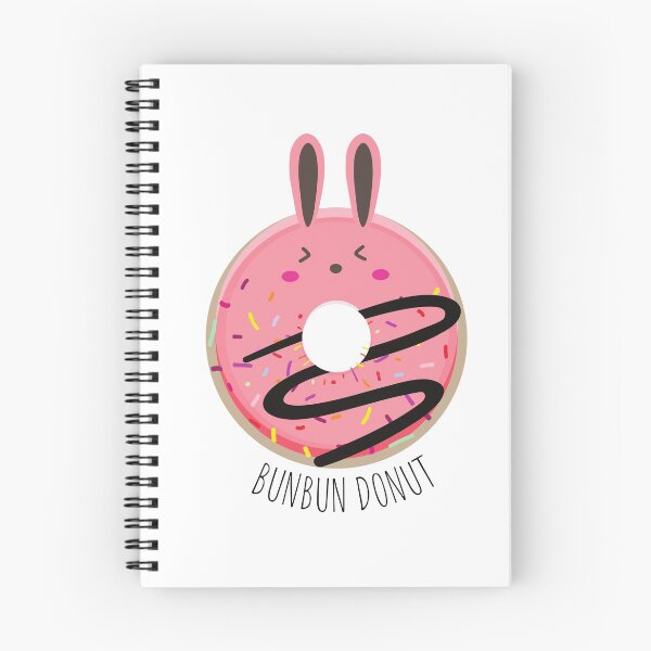 Item preview, Cute Bunny Donut (Pink, Sprinkle, Drizzle) designed and sold by sanashibata.