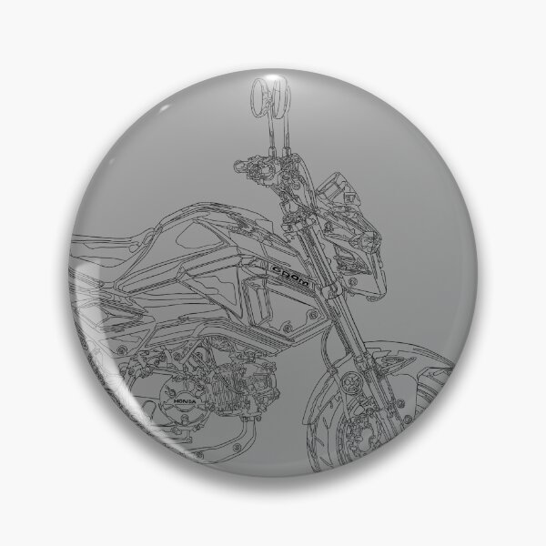 Item preview, Honda Grom Wireframe designed and sold by Bestagon.