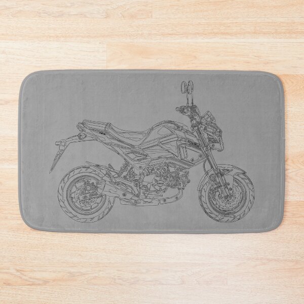 Item preview, Honda Grom Wireframe designed and sold by Bestagon.