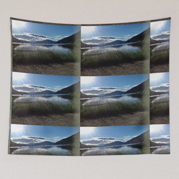 Item preview, Mountains Behind the Beach designed and sold by Kara Lebold.