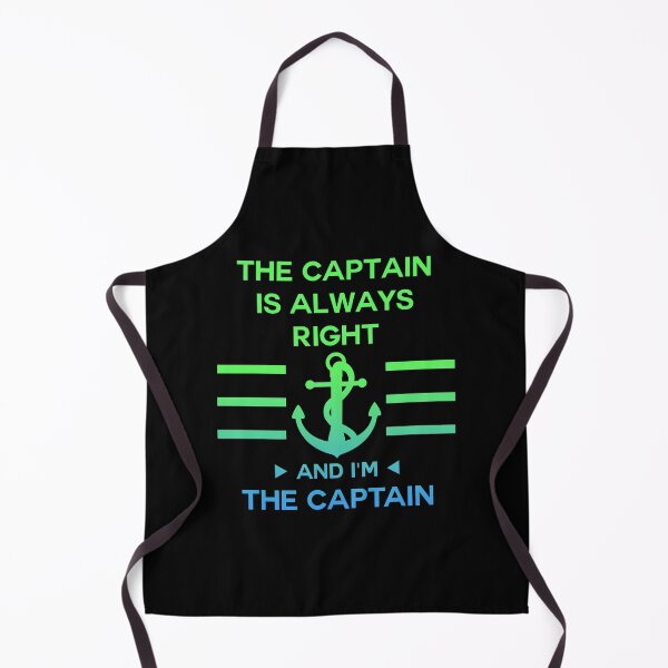 Item preview, The Captain is Always Right and I'm The Captain designed and sold by InkonoStore.