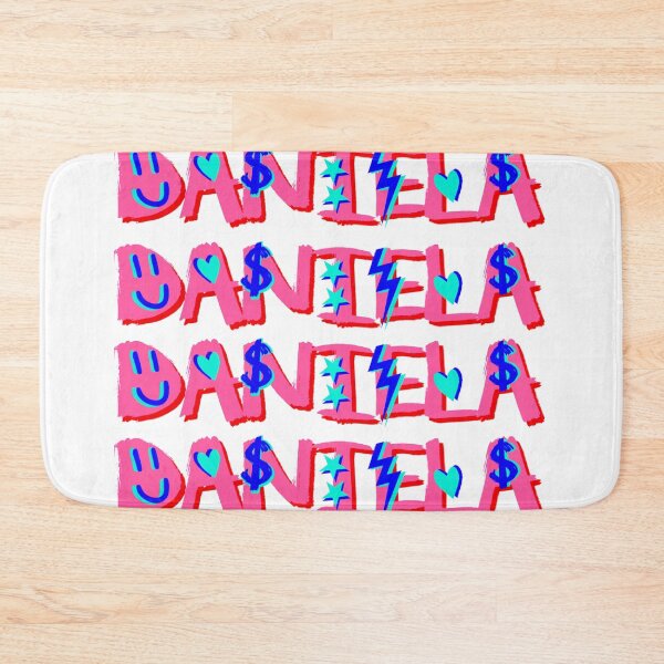 Item preview, DANIELA name - pink and blue designed and sold by Julia Santos.