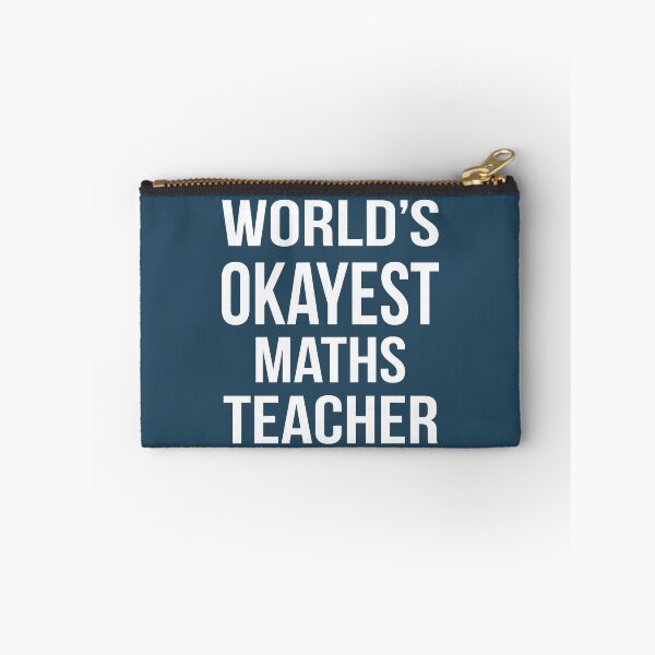 Item preview, Worlds Okayest Maths Teacher designed and sold by CeciLop.