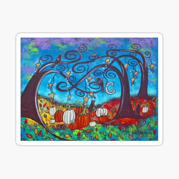 Autumn Mischief Sticker