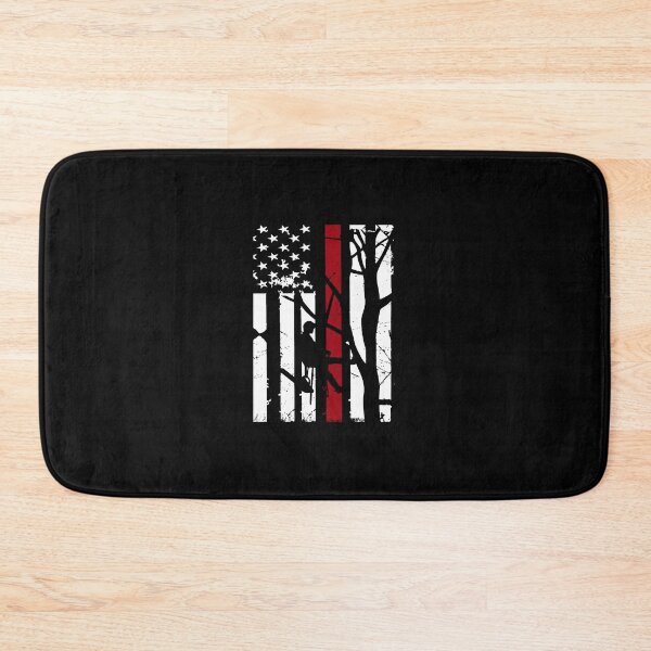Item preview, Funny Arborist Men Lumberjack Red Line American Flag Patriot designed and sold by soapeselvi.